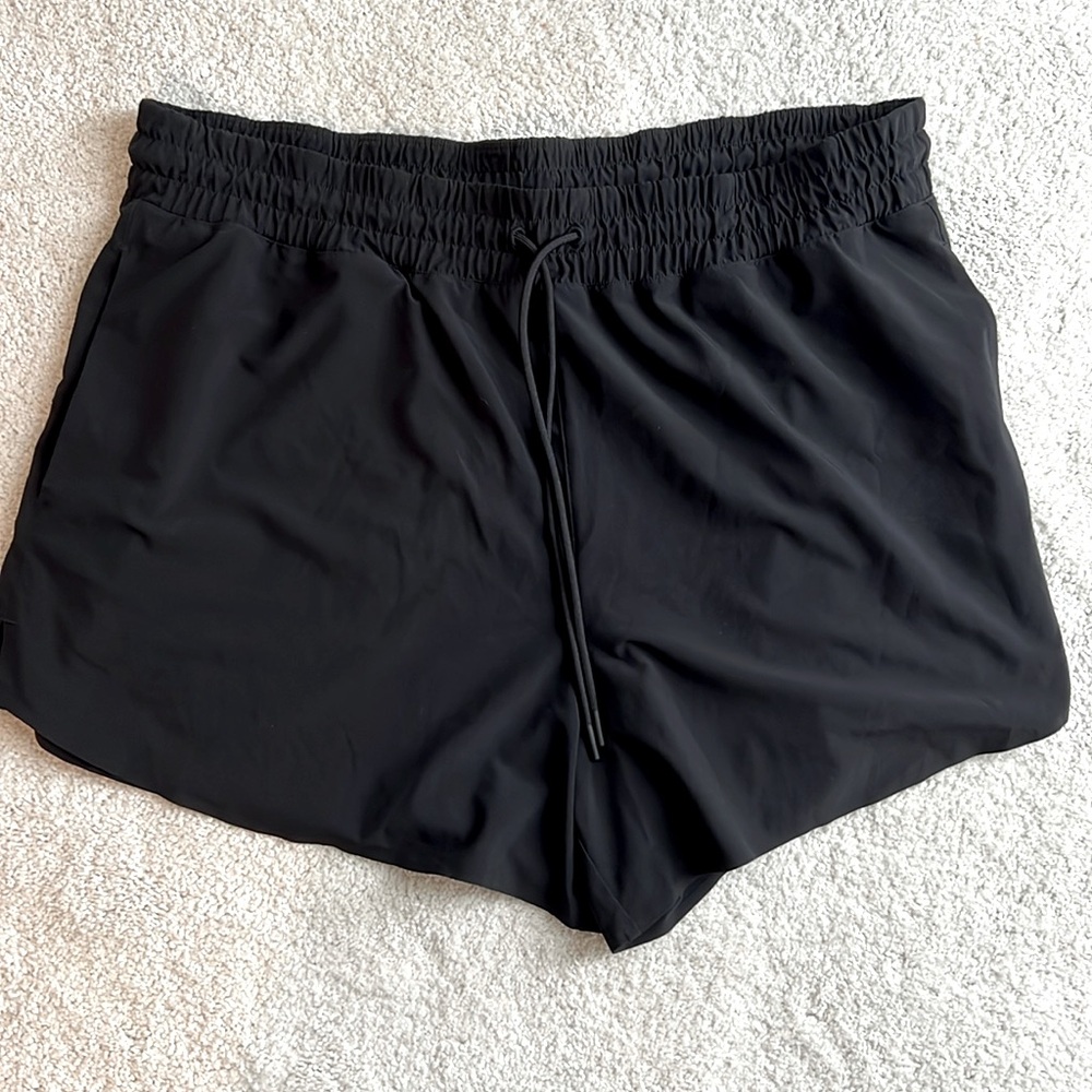Athleta Black Shorts - XL NWOT